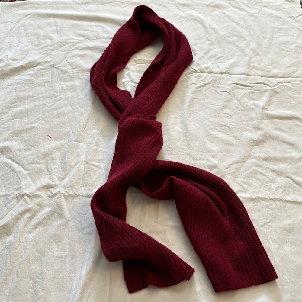 Express wool & cashmere scarf